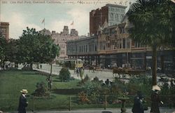 City Hall Park Postcard