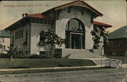 Carnegie Library Postcard