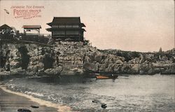 Japanese Tea Garden 120 miles south of San Francisco a summer and winter resort Postcard