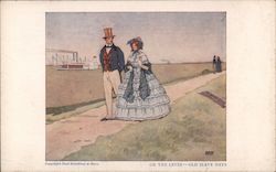 Holman's Department Store, On the Levee-Old Slave Days Postcard