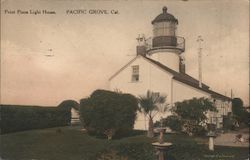 Point Pinos Light House Postcard