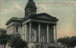 Marine County Court House & Hall of Records Postcard