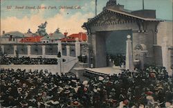 Bond Stand, Idora Park Postcard