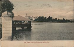 Looking Across Lake Merritt Postcard