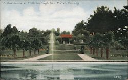 A Residence at Hillsborough Postcard
