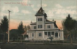 Hanford Union High School California Postcard Postcard Postcard