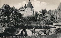 In the Grounds of the Fancher Creek Nursery Postcard
