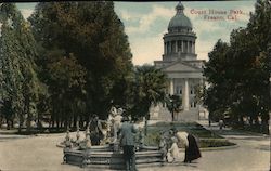 Court House Park Postcard