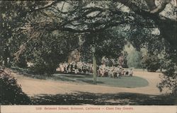 Class Day Guests, Belmont School California Postcard Postcard Postcard