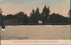 Belmont School - Class Day; Dress Parade California Postcard Postcard Postcard