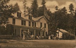 Hotel La Honda California Postcard Postcard Postcard