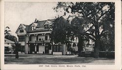 Oak Grove Hotel Menlo Park, CA Postcard Postcard Postcard