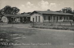 Y.W.C.A. Hostess House, Camp Fremont (Now MacArthur Park) Palo Alto, CA Postcard Postcard Postcard