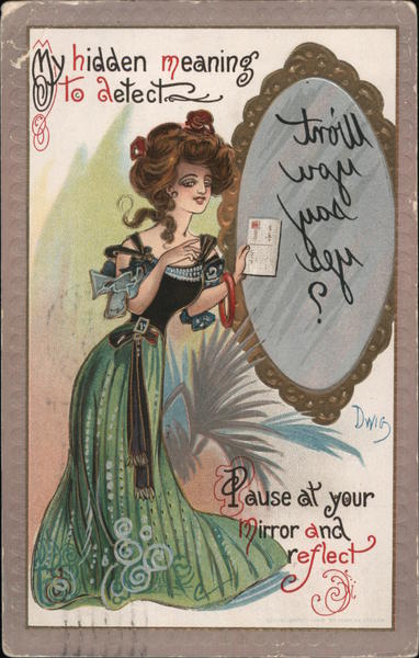 My Hidden Meaning to Detect Pause at Your Mirror and Perfect