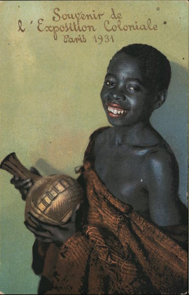 1931 Souvenir de I' Exposition Coloniale Paris France