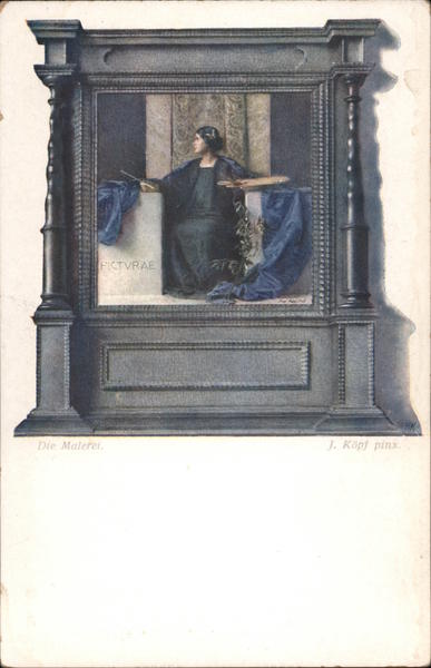 Austrian: Greek or Roman Scene? Artist Signed