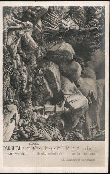 Parsifal Act II, Richard Wagner Opera