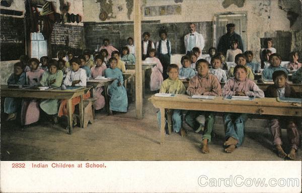 Indian Children at School