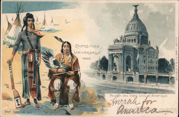 Rare: Exposition Universelle 1900 Jack Reeille 1900 Paris Exposition