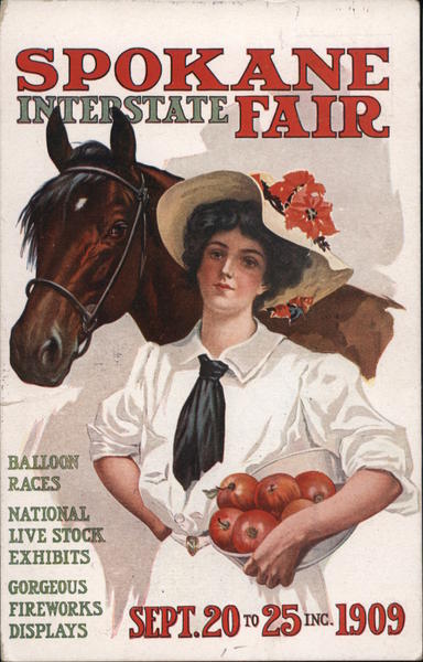 Spokane Interstate Fair September 20-25, 1909 Washington