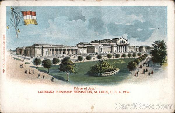 Palace of Arts - Louisiana Purchase Exposition, St. Louis USA 1904