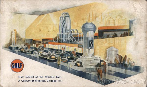 Gulf Oil Exhibit 1933 Chicago World Fair