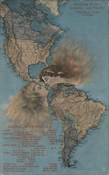 Meeting of the Atlantic and Pacific The Kiss of the Oceans