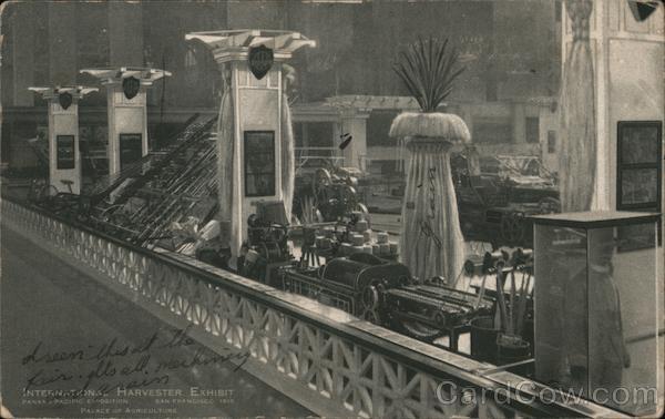 International Harvester Exhibit. Palace of Agriculture