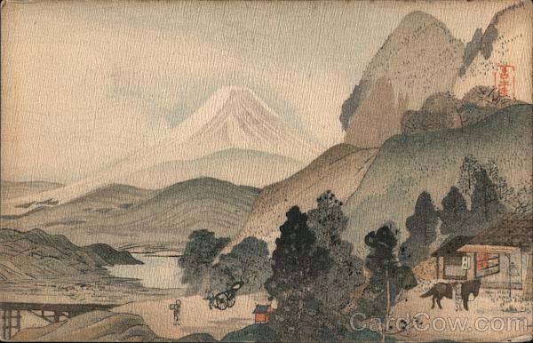 Mount Fuji, Imperial Government Railways - Panama-Pacific Expo