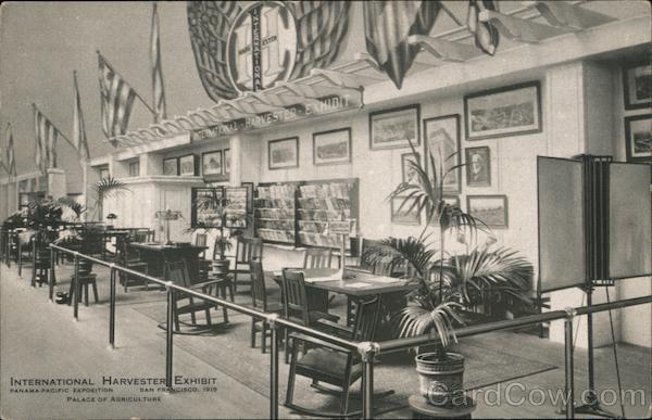 International Harvester Exhibit 1915 Panama-Pacific Exposition