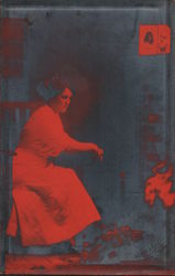 Overexposed, Tinted Red Real Photo Card, Photographic Art Postcard