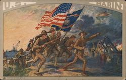 U.S. Marines Postcard
