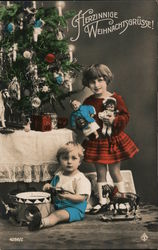 Herzinnige Weihnachtsgrusse Postcard