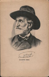 Giuseppe Verdi Composers Postcard Postcard Postcard