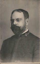 John Philip Sousa Composers Postcard Postcard Postcard