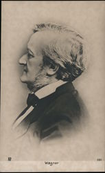 Portrait of Wagner Postcard