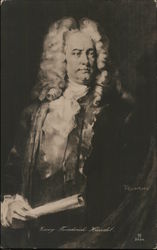 Georg Friedrich Handel Postcard