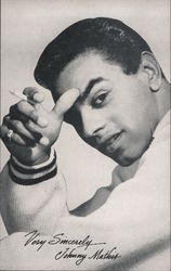Johnny Mathis Performers & Groups Arcade Card Arcade Card Arcade Card
