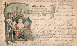 German-American Gymnastics Club Postcard