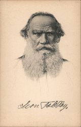 Leo Tolstoy Authors & Writers Postcard Postcard Postcard