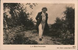 L.V. Beethoven Postcard