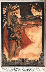 Die Walküre Richard Wagner Postcard