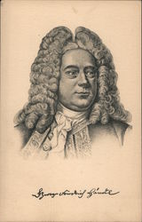 Georg Friedrich Händel Postcard