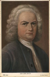 Johann Sebastian Bach Postcard