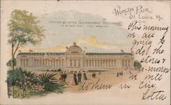 Worlds Fair - St. Louis Mo. - 1904 Postcard