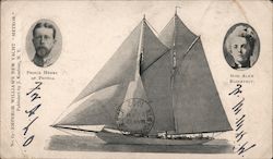 Emperor William's New Yacht "Meteor" Postcard