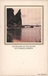 Centenary of the death of Charles Darwin Postcard