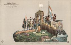 Float - Nieuw Amsterdam Becomes New York Postcard