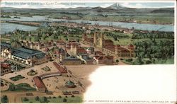 Birds Eye View of Lewis and Clark Centennial Exposition Postcard