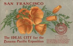 Booster San Francisco, The Ideal City for the Panama-Pacific Exposition Postcard
